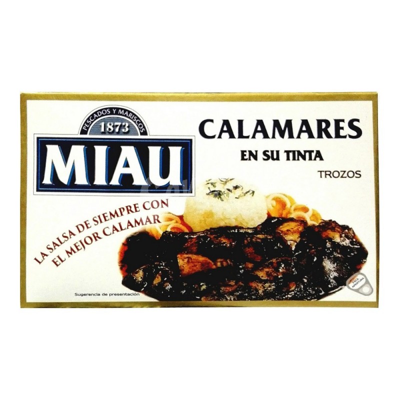 Calamars dans leur encre Miau (2 uds)(111 g) - Acheter à 3,17 € seulement chez Collector's Boutique