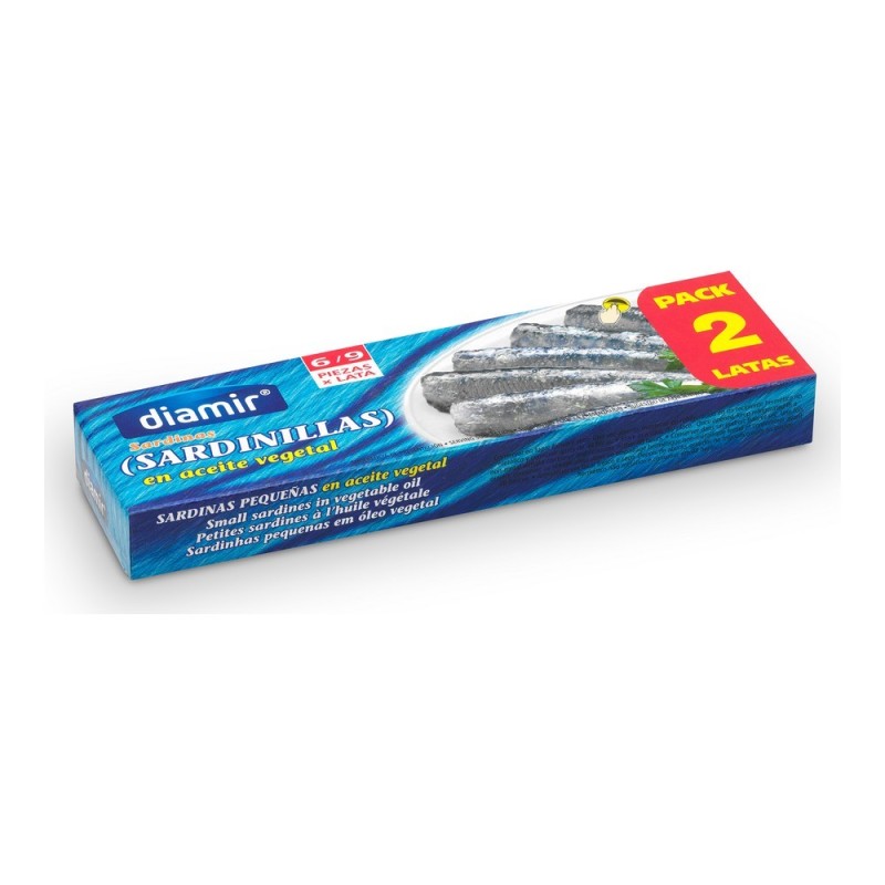 Sardines à l'huile Diamir (2 x 90 g) - Acheter à 2,50 € seulement chez Collector's Boutique