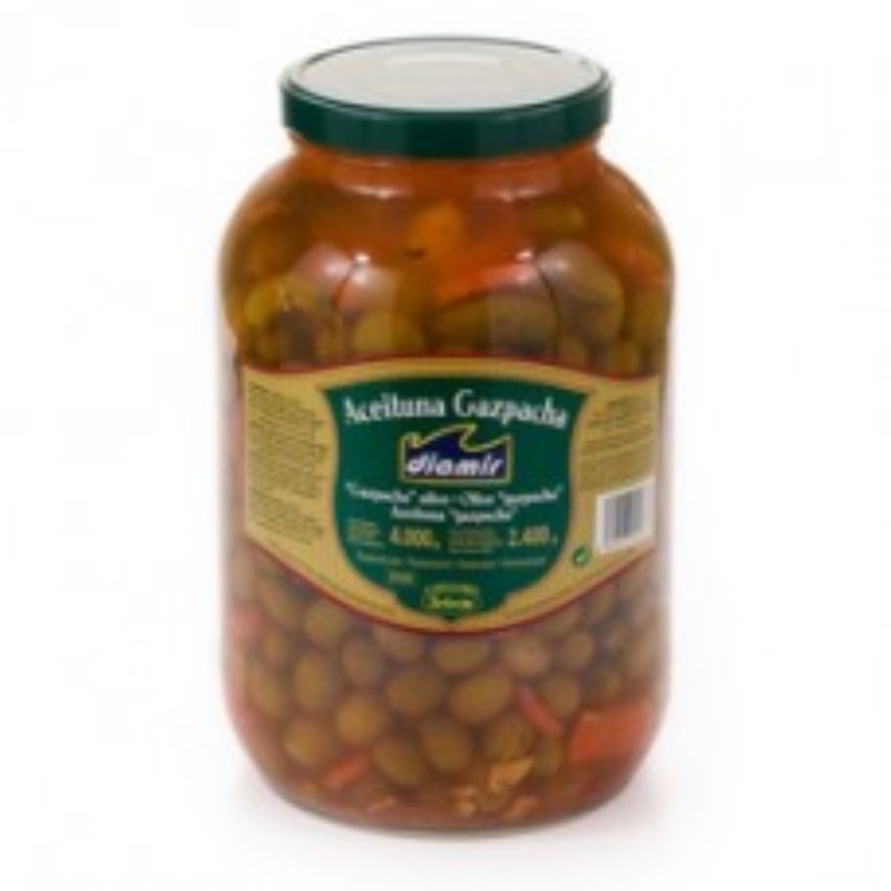 Olives Gazpachas Diamir Galon (1,4 kg) - Acheter à 11,54 € seulement chez Collector's Boutique