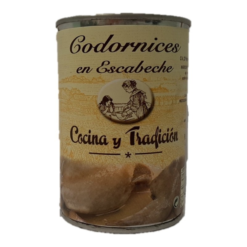 Cailles à l’escabèche Cocina y Tradición (390 g) - Acheter à 6,29 € seulement chez Collector's Boutique