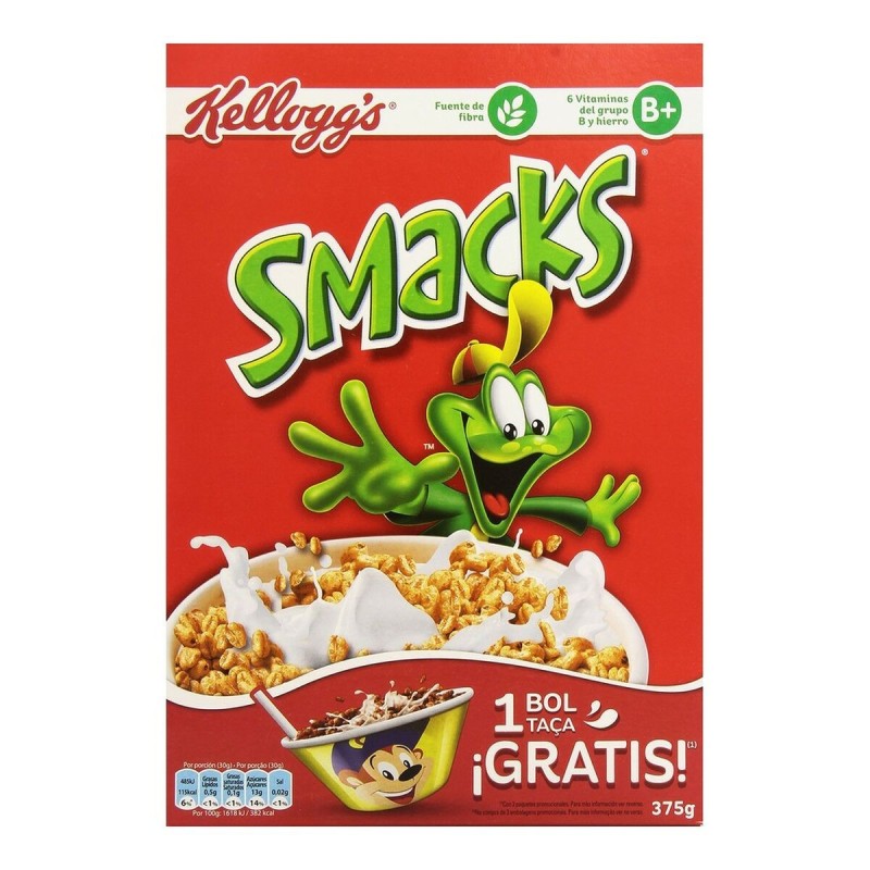 Céréales Kellog'S Smacks (375 g) - Acheter à 3,41 € seulement chez Collector's Boutique