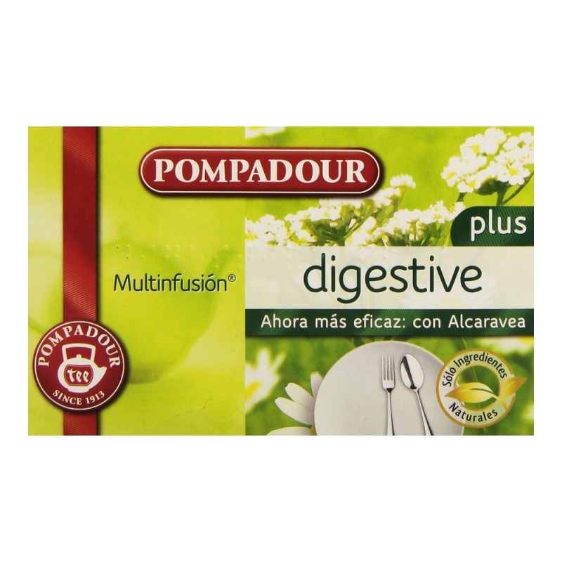 Infusion Pompadour Digestive Plus (20 uds) - Acheter à 2,82 € seulement chez Collector's Boutique