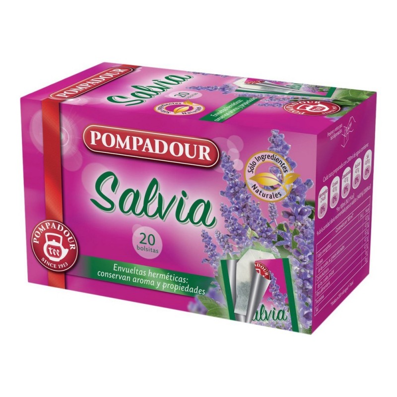 Infusion Pompadour Sauge (20 uds) - Acheter à 2,38 € seulement chez Collector's Boutique