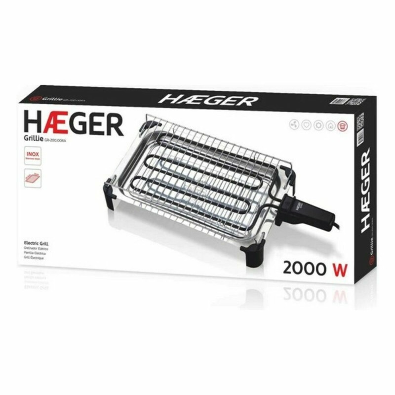 Plaque chauffantes grill Haeger Grillie 2000W - Acheter à 22,76 € seulement chez Collector's Boutique