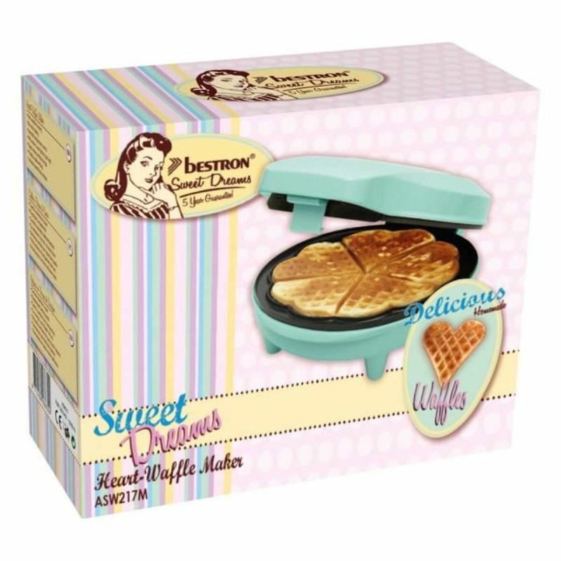 Gaufrier Bestron Sweet Dreams 700 W - Acheter à 41,48 € seulement chez Collector's Boutique