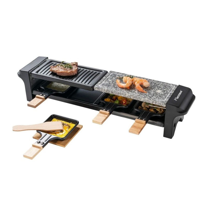 Plaque chauffantes grill Bestron Arg200bw 650 W Noir - Acheter à 55,01 € seulement chez Collector's Boutique