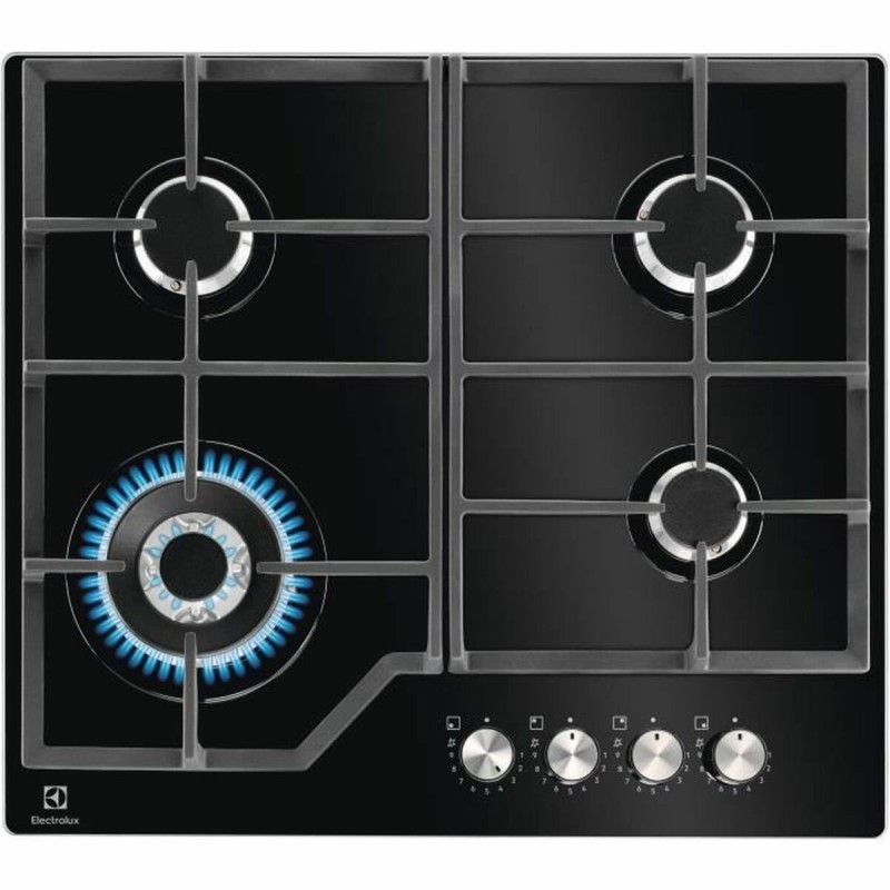 Plaque au gaz Electrolux KGG64362K 1000 W - Acheter à 398,98 € seulement chez Collector's Boutique