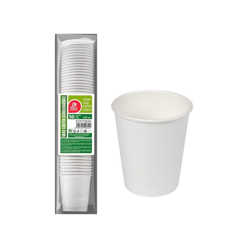 Set de Verres Best Products Green 200 cc Carton (50 Pièces) - Acheter à 4,15 € seulement chez Collector's Boutique