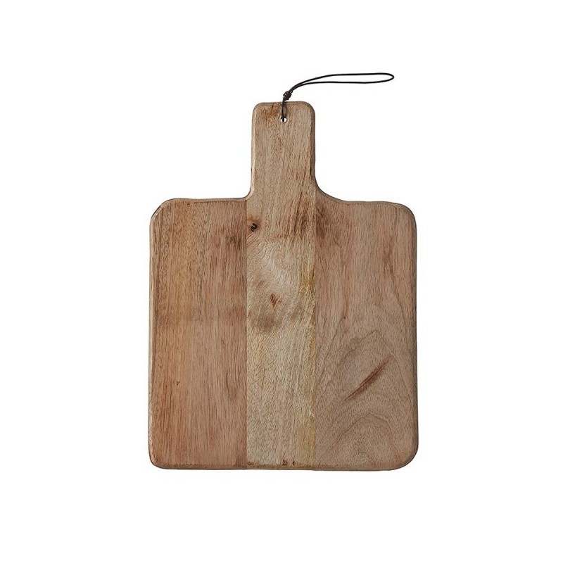 Planche à découper Mica Decorations Duko Carré Naturel Bois de manguier (35 x 25 cm) - Acheter à 15,80 € seulement chez Collecto