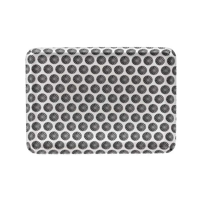 Plateau 5five Bohemia Gris Mélamine (30.5 x 21.6 x 1.7 cm) - Acheter à 4,02 € seulement chez Collector's Boutique