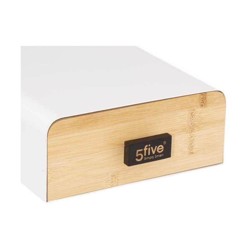 Organisateur de capsules de café 5five Blanc Kitchen (38 x 17,8 x 7,3 cm) - Acheter à 28,13 € seulement chez Collector's Boutiqu