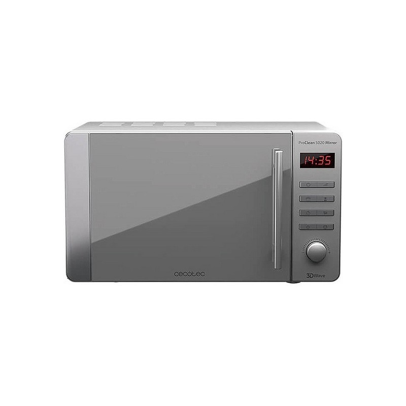 Micro-ondes Cecotec ProClean 5020 Mirror 20L 700W Acier inoxydable - Acheter à 72,30 € seulement chez Collector's Boutique