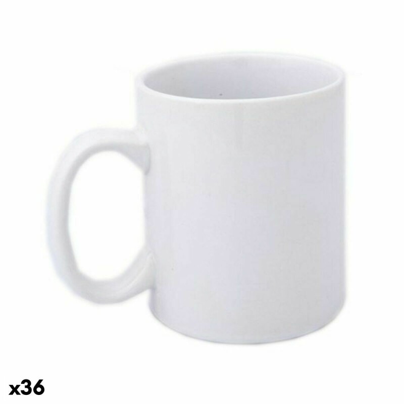 Tasse en Céramique 143144 Blanc (370 ml) (36 Unités) - Acheter à 55,01 € seulement chez Collector's Boutique