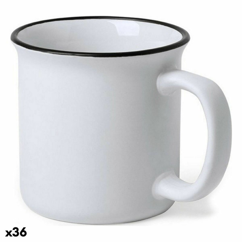 Tasse Vintage Top Can Cap 146312 Blanc (300 ml) (36 Unités) - Acheter à 78,23 € seulement chez Collector's Boutique