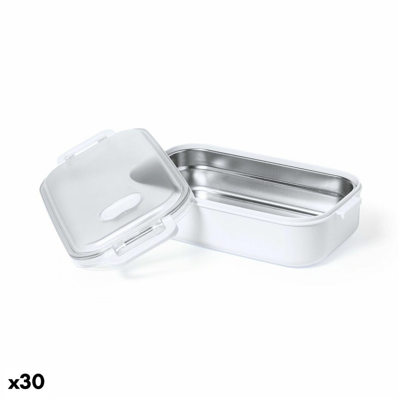 Boîte à lunch 141482 Blanc (500 ml) (30 Unités) - Acheter à 156,50 € seulement chez Collector's Boutique