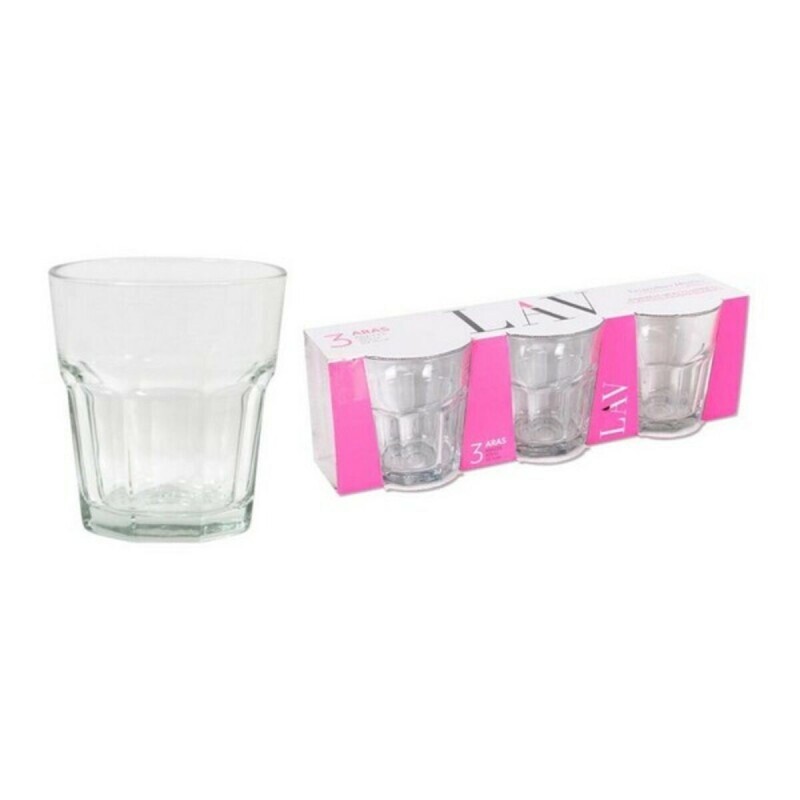 Set de Verres LAV Aras Verre (3 uds) - Acheter à 5,28 € seulement chez Collector's Boutique