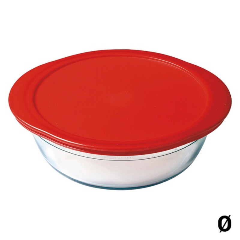 Boîte à lunch Ô Cuisine Rouge Verre Borosilicaté - Acheter à 7,84 € seulement chez Collector's Boutique