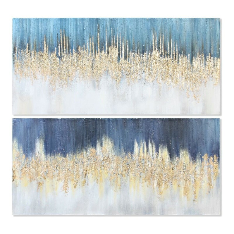 Cadre DKD Home Decor Rain Abstrait (150 x 4 x 70 cm) (2 Unités) - Acheter à 214,93 € seulement chez Collector's Boutique