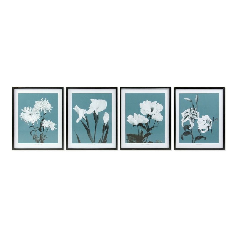 Cadre DKD Home Decor Flowers Fleurs Moderne (55 x 2,5 x 70 cm) (4 Unités) - Acheter à 162,34 € seulement chez Collector's Boutiq