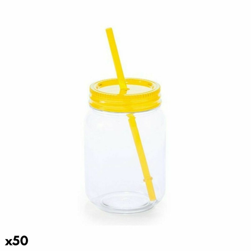 Carafe avec Couvercle et Paille Vintage Coconut 144820 (600 ml) (50 Unités) - Acheter à 57,30 € seulement chez Collector's Bouti