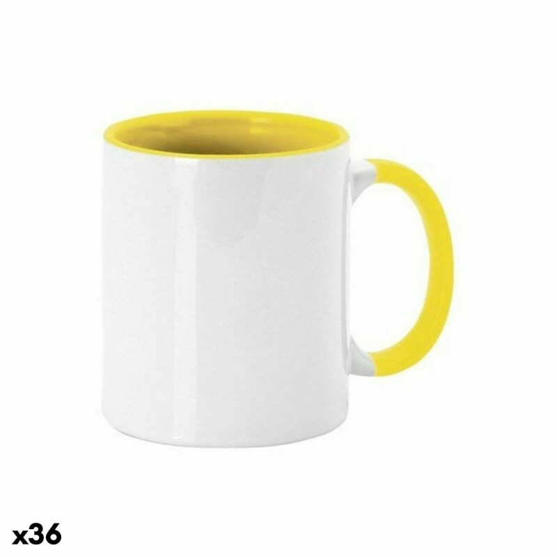 Tasse en Céramique Top Can Cap 143894 Bicolore (350 ml) (36 Unités) - Acheter à 72,56 € seulement chez Collector's Boutique