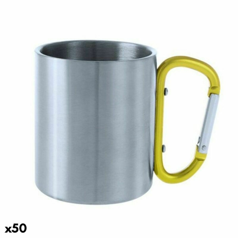 Tasse avec Poignée Mouqueton Top Can Cap 144509 (210 ml) (50 Unités) - Acheter à 122,88 € seulement chez Collector's Boutique