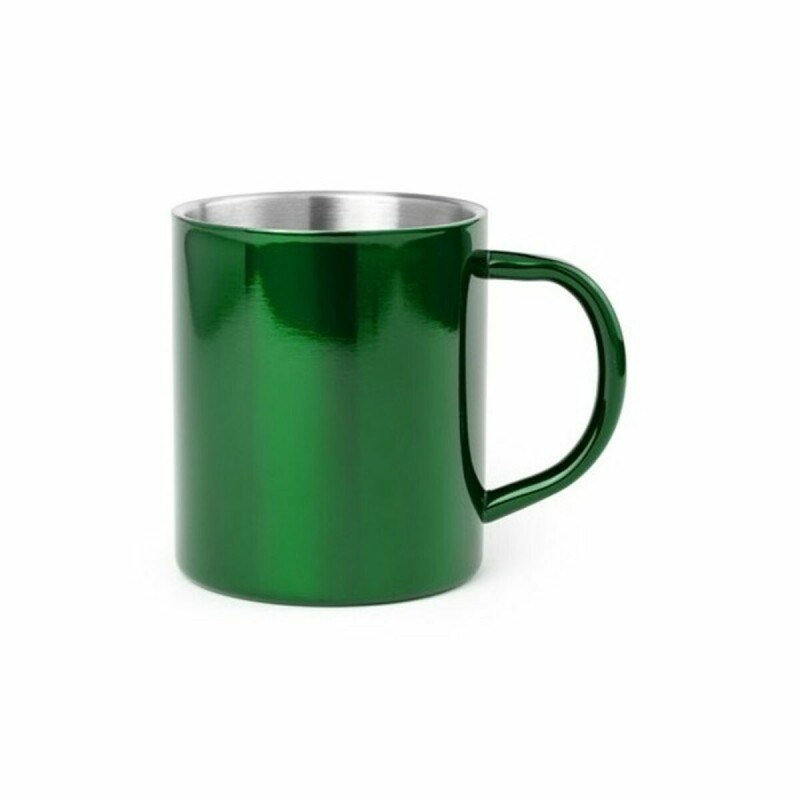 Tasse en Acier Inoxydable 144656 Bicolore (280 ml) (50 Unités) - Acheter à 170,27 € seulement chez Collector's Boutique