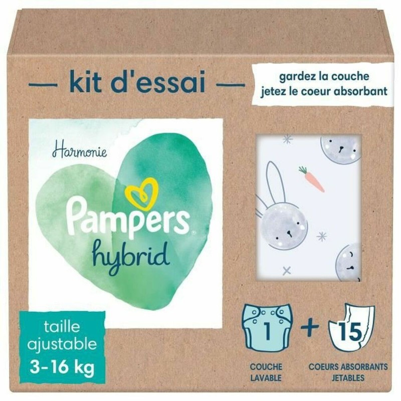 Couches Pampers Lavable (Reconditionné D) - Acheter à 21,12 € seulement chez Collector's Boutique