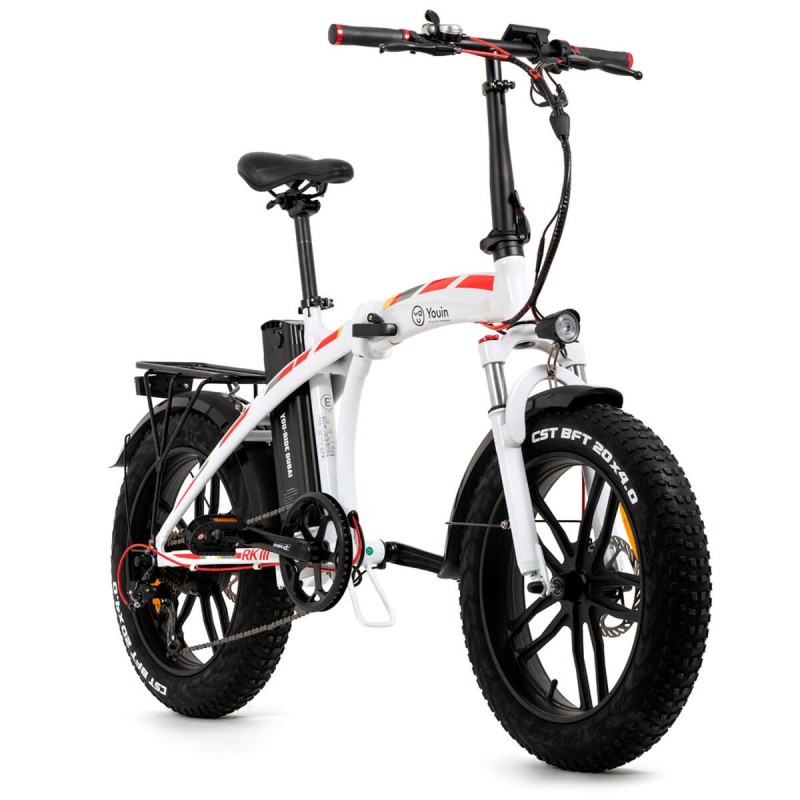 Vélo Électrique Youin BK1600W DUBAI Blanc 20" 25 km/h - Acheter à 931,81 € seulement chez Collector's Boutique