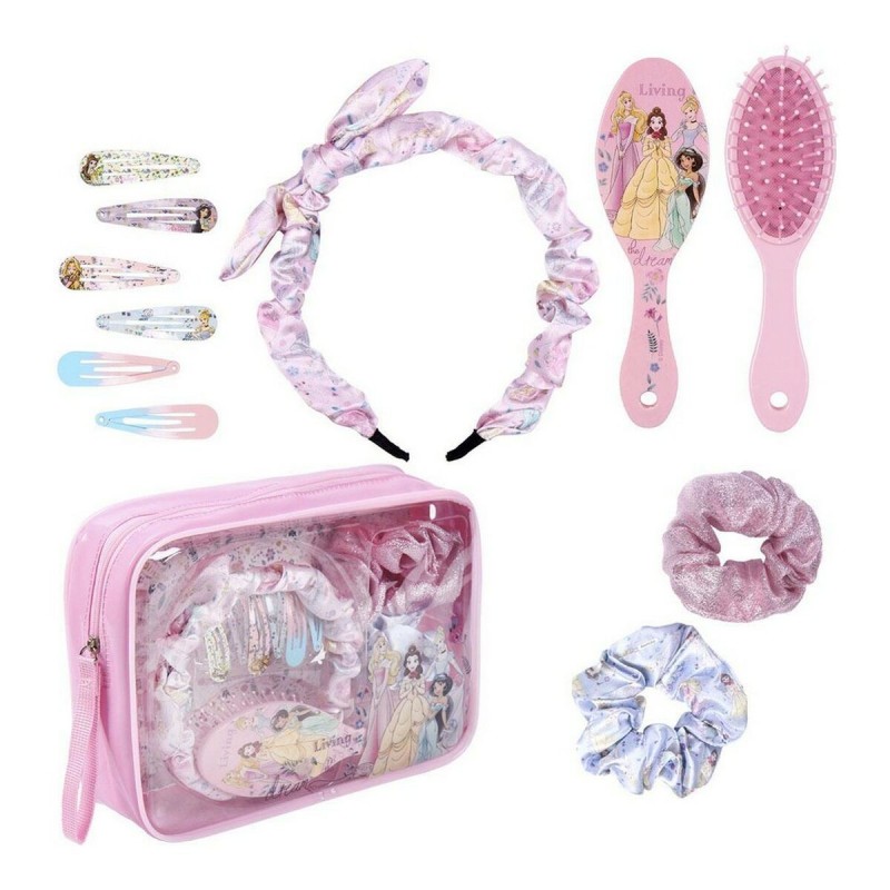 Trousse de Toilette avec Accessoires Princesses Disney 2500001902 11 Pièces Multicouleur (22,5 x 16,5 x 6 cm) - Acheter à 12,71 