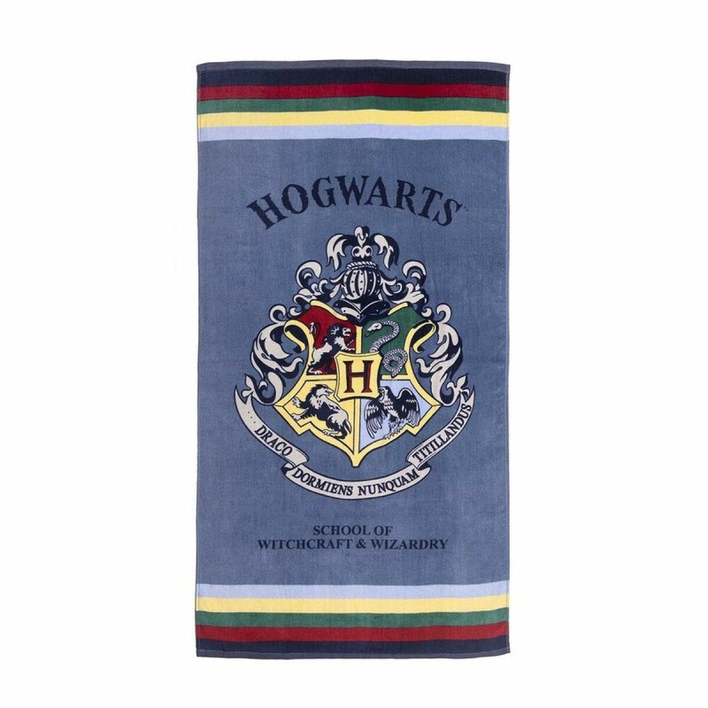 Serviette de plage Harry Potter Bleu (70 x 140 cm) - Acheter à 13,33 € seulement chez Collector's Boutique