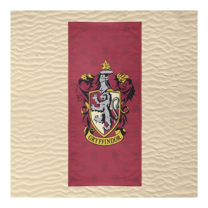 Serviette de plage Harry Potter Rouge (90 x 180 cm) - Acheter à 14,83 € seulement chez Collector's Boutique