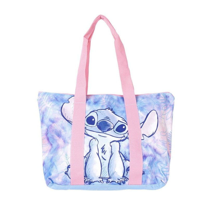 Sac de plage Stitch Bleu (47 x 33 x 15 cm) - Acheter à 14,47 € seulement chez Collector's Boutique