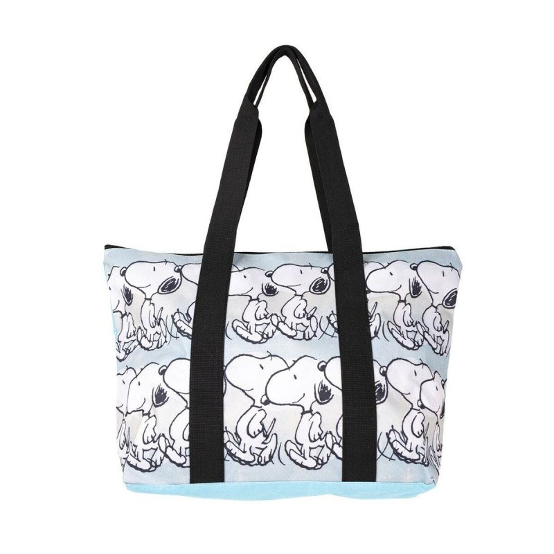 Sac de plage Snoopy Bleu (47 x 33 x 15 cm) - Acheter à 14,47 € seulement chez Collector's Boutique