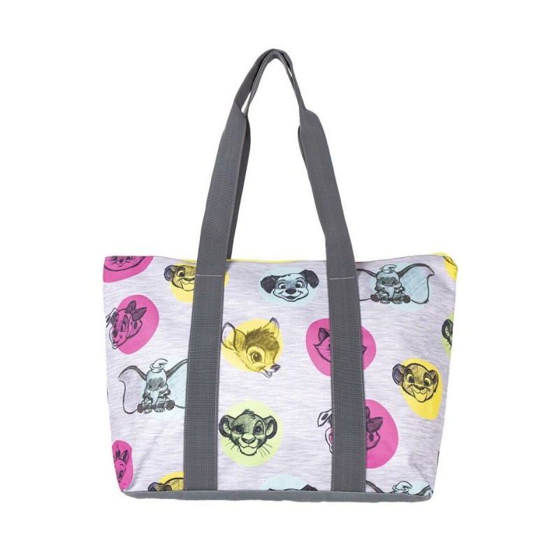 Sac de plage Disney Gris (47 x 33 x 15 cm) - Acheter à 14,47 € seulement chez Collector's Boutique