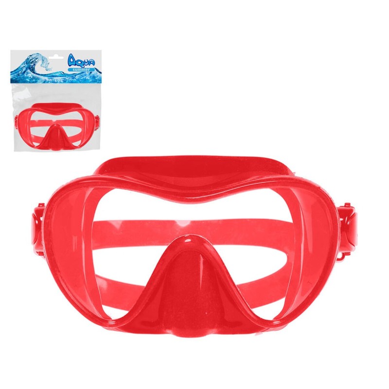 Masque de plongée Rouge Silicone Adultes - Acheter à 17,03 € seulement chez Collector's Boutique