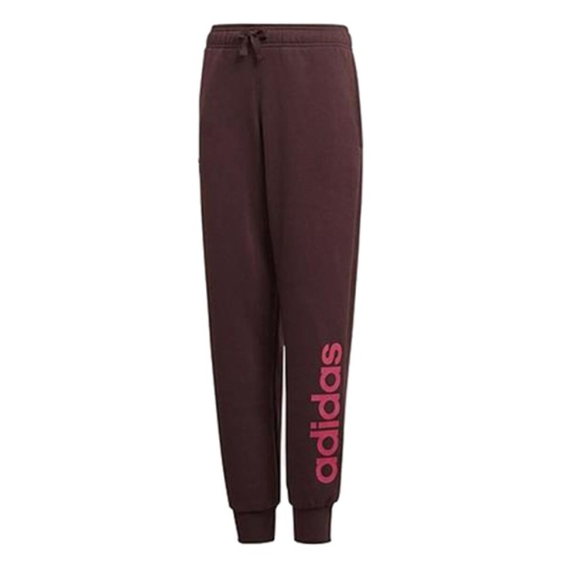 Pantalons de Survêtement pour Enfants Adidas YG Linear Rouge (Taille 14-16 Ans EU - 170 UK) - Acheter à 29,92 € seulement chez C