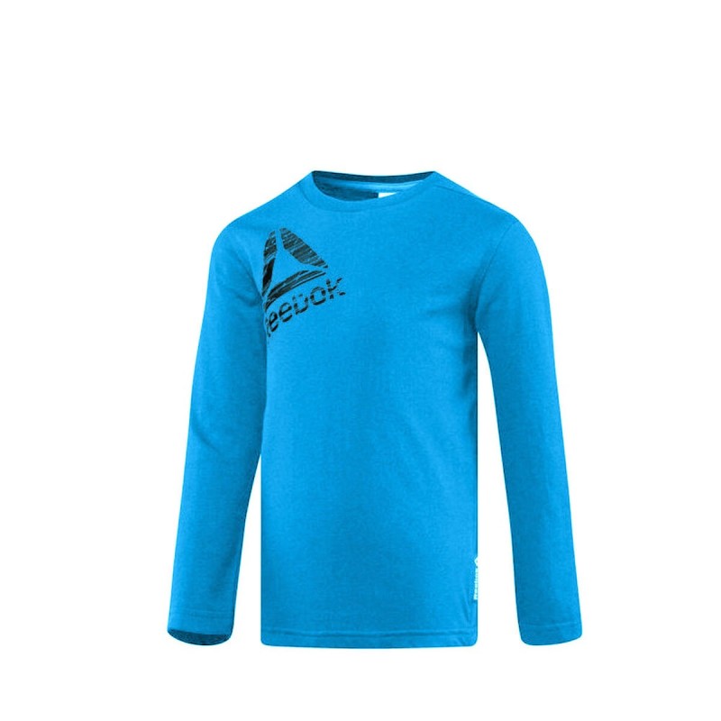 T-shirt à Manches Longues Enfant Baby Reebok B ES LS TEE BQ5140Bleu - Acheter à 17,62 € seulement chez Collector's Boutique