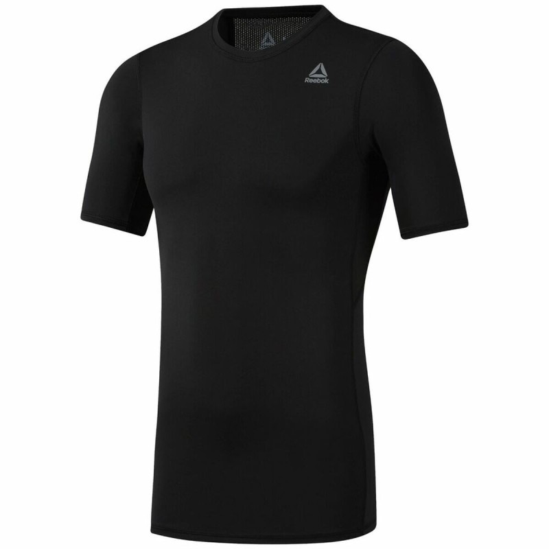 T-shirt à manches courtes homme ReebokSS SLD COMP DP6163 Noir (XS) - Acheter à 25,64 € seulement chez Collector's Boutique