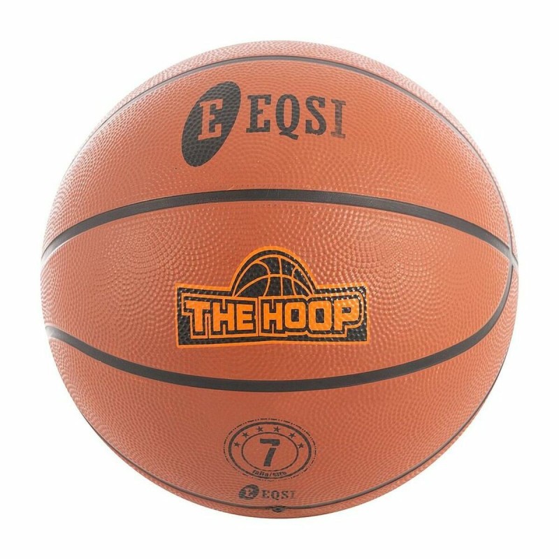 Ballon de basket Eqsi 40002 Marron 7 Cuir - Acheter à 7,46 € seulement chez Collector's Boutique