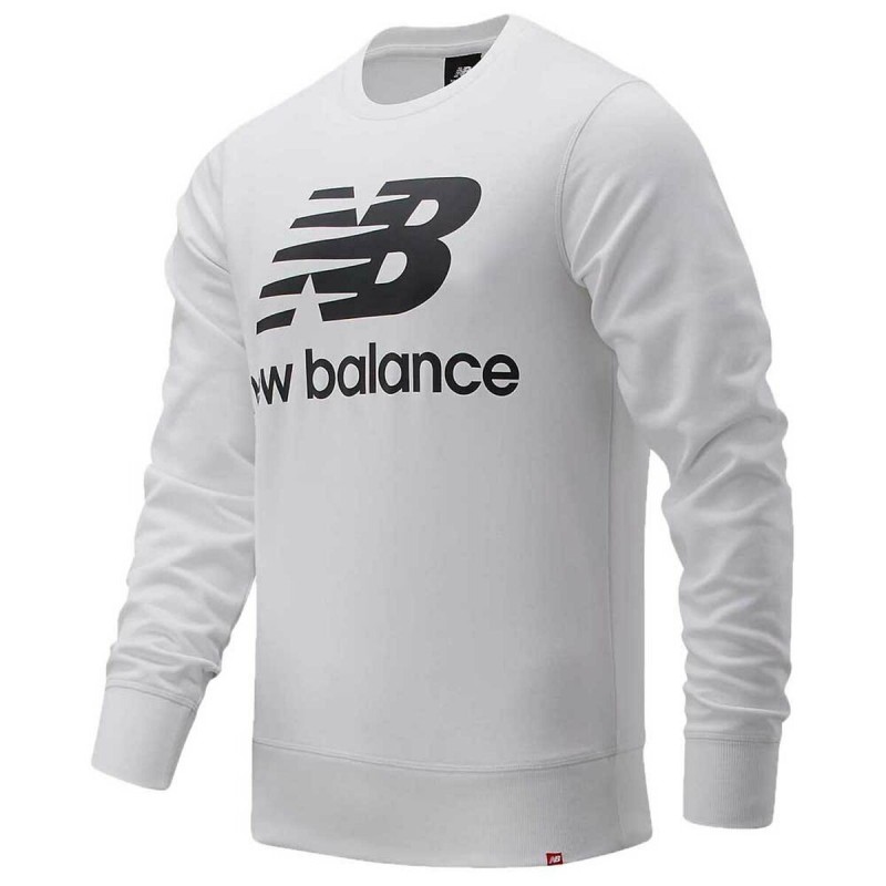 Sweat sans capuche homme New Balance MT03560 Blanc - Acheter à 38,74 € seulement chez Collector's Boutique