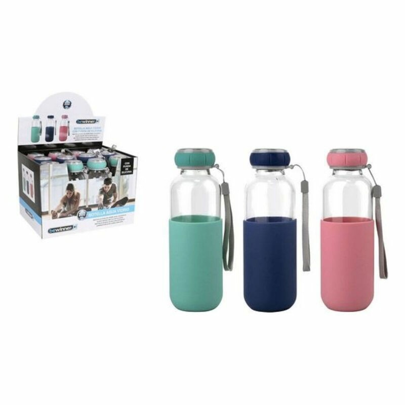 Bouteille d'eau Bewinner verre Étui Silicone (300 ml) - Acheter à 3,77 € seulement chez Collector's Boutique