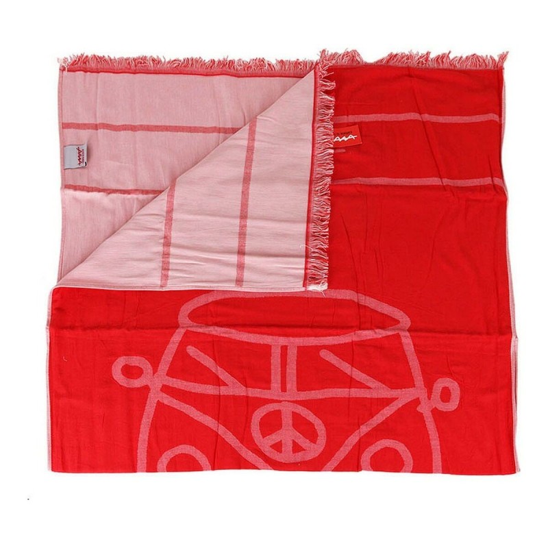 Serviette Paréo Cállate la Boca Fourgonnette Rouge (90 x 170 cm) - Acheter à 11,16 € seulement chez Collector's Boutique