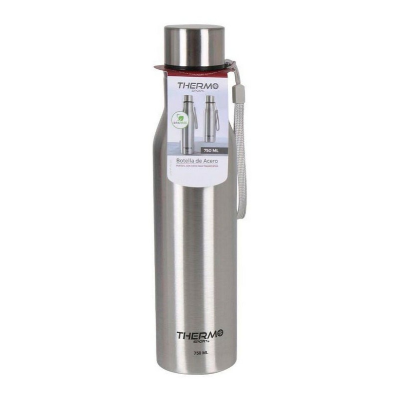 Bouteille Thermique ThermoSport Argenté Acier (750 ml) - Acheter à 3,61 € seulement chez Collector's Boutique