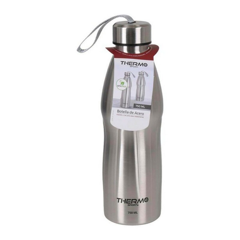 Bouteille Thermique ThermoSport Argenté Acier (750 ml) - Acheter à 4,27 € seulement chez Collector's Boutique