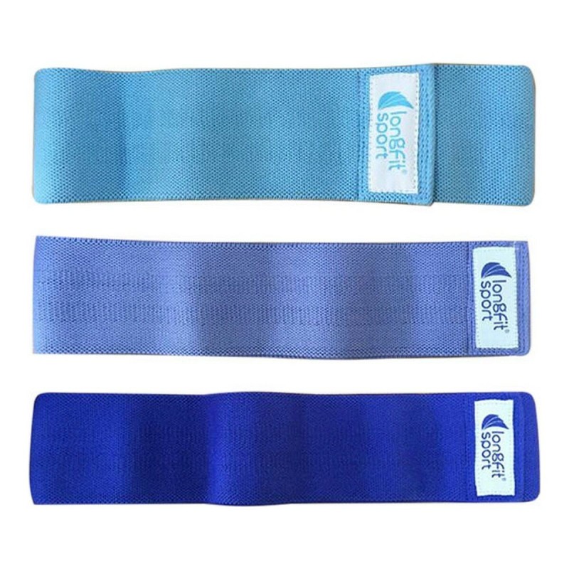 Bandes de résistance élastiques LongFit Sport 3 Unités - Acheter à 5,17 € seulement chez Collector's Boutique