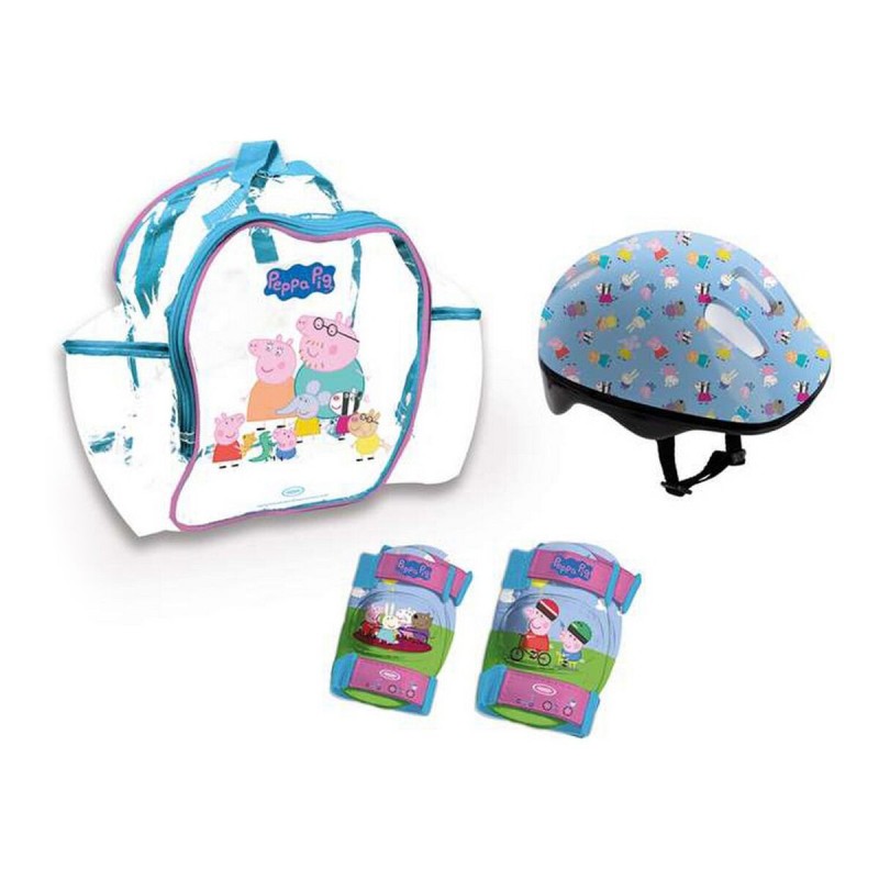 Set de protection sportive Darpeje OPEP004 Enfant Peppa Pig (6 pcs) - Acheter à 28,39 € seulement chez Collector's Boutique