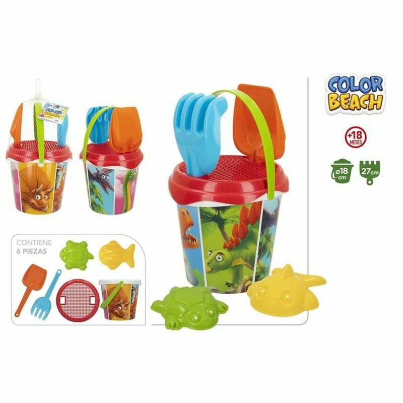 Set de jouets de plage 18 cm 27 cm Ø 18 cm 6 Pièces - Acheter à 6,48 € seulement chez Collector's Boutique