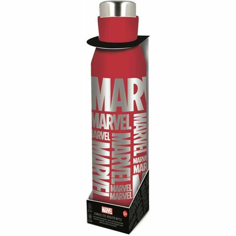 Bouteille Thermique en Acier Inoxydable Marvel Acier inoxydable (580 ml) - Acheter à 18,86 € seulement chez Collector's Boutique