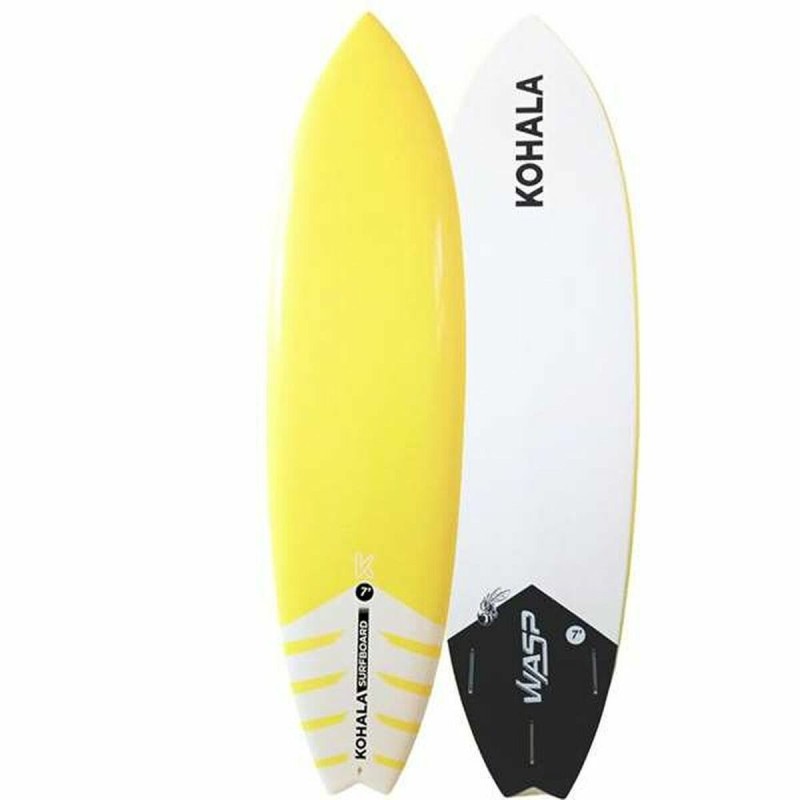 planche de surf Epoxy Surf 7' Jaune Rigide - Acheter à 509,10 € seulement chez Collector's Boutique